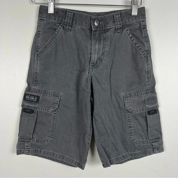 Wrangler Other - Boys Grey Wrangler Cargo Shorts Size 8 Regular